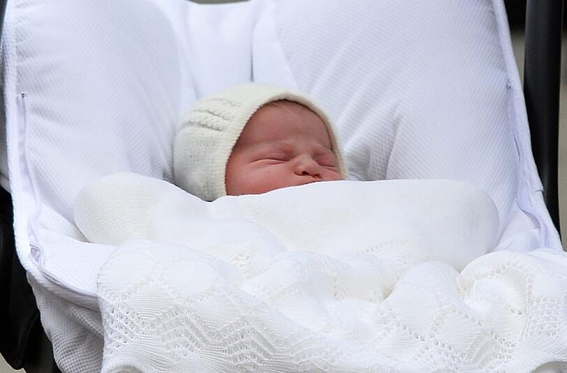 Voll im Trend: Das Royal Baby II hat mit "Charlotte" einen Modenamen.