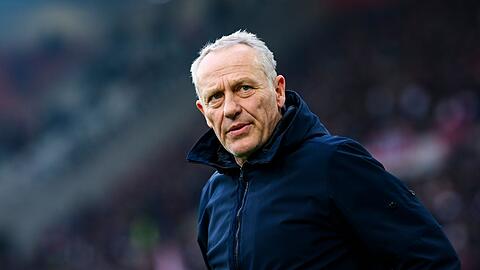 Hatte am Mittwoch in Freiburg an einer Kundgebung gegen rechts teilgenommen: Christian Streich.