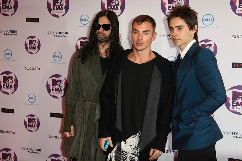 30 Seconds to Mars. Die Band wurde in den Kategorien "Best Alternative" und "Best World Stage" geehrt.