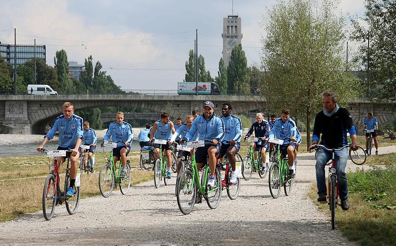 Die Bilder von der Radtour des TSV 1860.