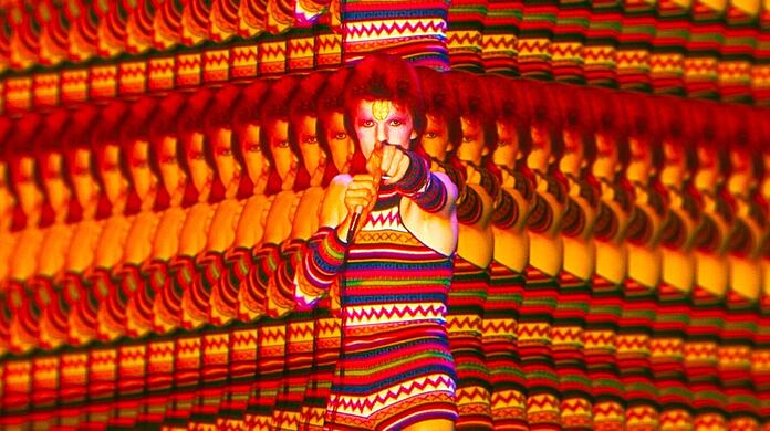 Psychodelische Projektion ins Unendliche: David Bowie in den 70er-Jahren.
