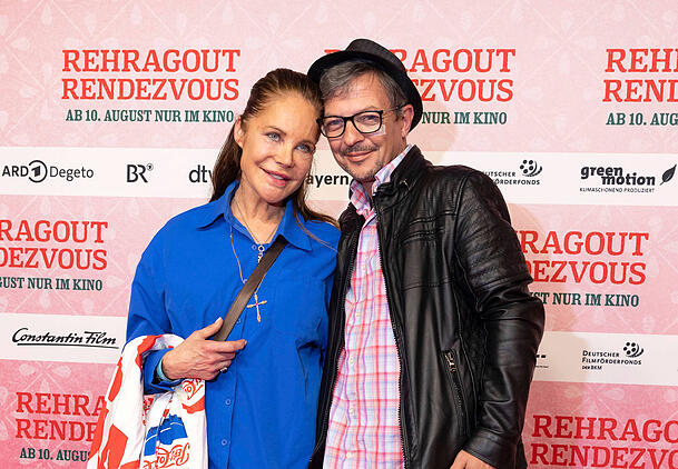 Doreen Dietel und ihr Partner Wolfgang Subirge im Juli 2023.