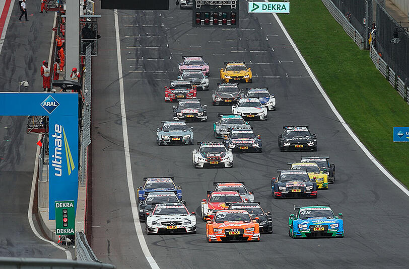 DTM-Rennen in Spielberg.