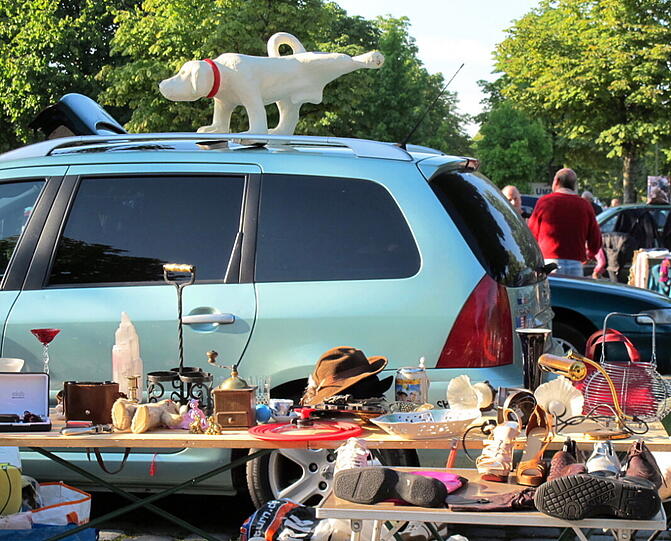 Bunter Flohmarkt am Olympiapark - die Bilder!
