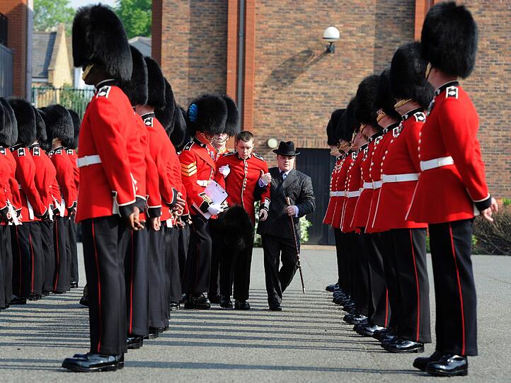 Die Vorbereitungen zur Hochzeit des Jahres in London.