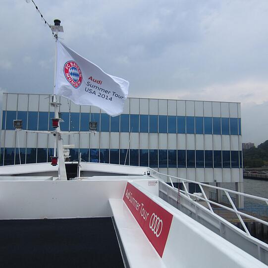 Weitere Bilder der Sightseeing-Tour des FC Bayern München.