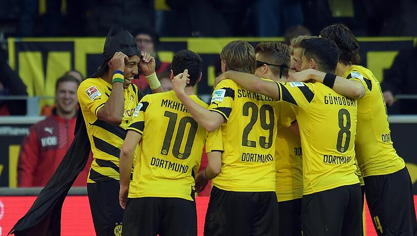 Der BVB klettert langsam aus dem Tabellenkeller. Der BVB klettert langsam aus dem Tabellenkeller.