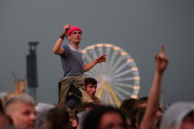 Die Bilder vom ersten Tag des Festivals Rock am Ring 2016 in Mendig.
