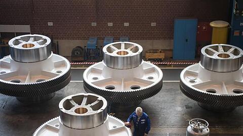 Im ersten Quartal gingen die Aufträge im Maschinenbau um 7,3 Prozent zurück.