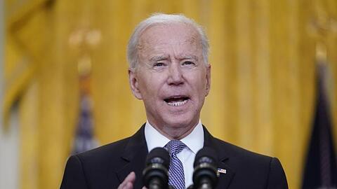 US-Präsident Joe Biden spricht sich im Nahost-Konflikt für eine Waffenruhe aus.
