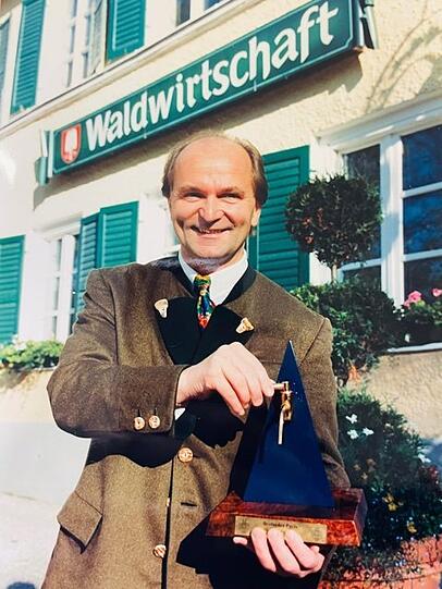 Die Wawi: 1982 übernimmt Sepp Krätz die Waldwirtschaft.