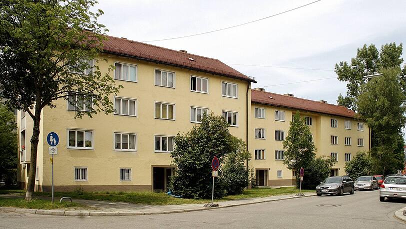 Ein Gebäude des Münchner-Wohnen-Vorgängers Gewofag. (Archivbild) Ein Gebäude des Münchner-Wohnen-Vorgängers Gewofag. (Archivbild)