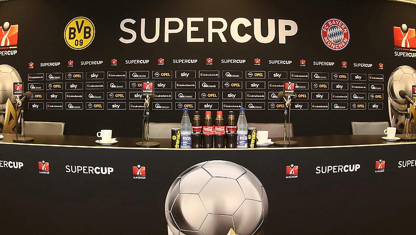 FC Bayern gegen Borussia Dortmund. Vor dem Supercup spricht die Statistik klar für den Rekordmeister FC Bayern gegen Borussia Dortmund. Vor dem Supercup spricht die Statistik klar für den Rekordmeister