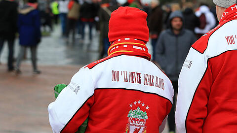 Wie der Liverpool-Fan seine Hose verloren hat, ist noch nicht klar. (Symbolbild)