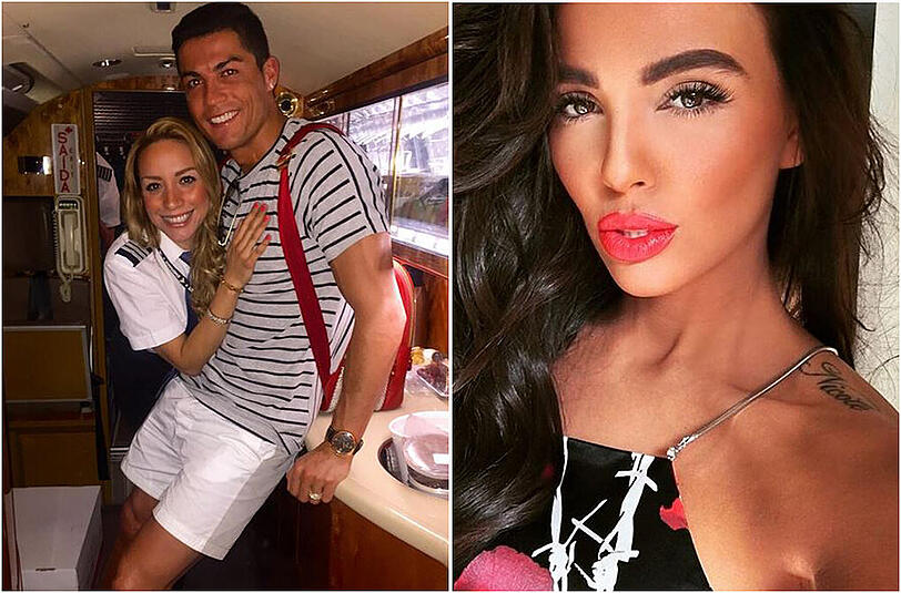 Real Madrid: Nach dem Beziehungsaus mit Supermodel Irina Shayk hat Cristiano Ronaldo offiziell noch keine neue Freundin gefunden. Gerüchten zufolge soll er sich in letzter Zeit aber mit der Stewardess Alejandra Manriquez und dem bulgarischen Playmate Nikoleta Lozanova vergnügt haben.