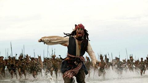 Steckt wie gewöhnlich in Schwierigkeiten: Captain Jack Sparrow (Johnny Depp)