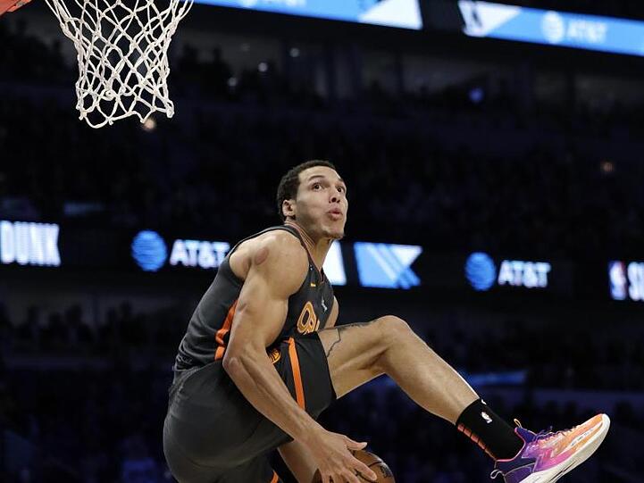 Aaron Gordon wurde wieder nur Zweiter im Dunk-Wettbewerb.