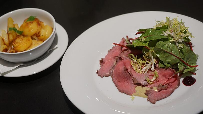 2. Gang: Roastbeef. 2. Gang: Roastbeef.