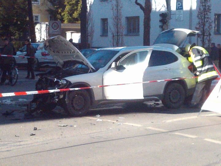 Der BMW-Fahrer wurde nicht verletzt.
