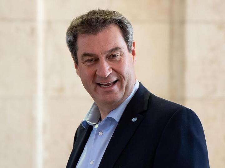 Markus Söder (CSU) lächelt. Foto: Sven Hoppe/dpa-Pool/dpa/Archivbild