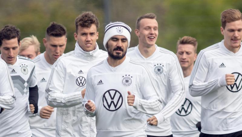 Zurück im DFB-Training: Ilkay Gündogan (M). Zurück im DFB-Training: Ilkay Gündogan (M).
