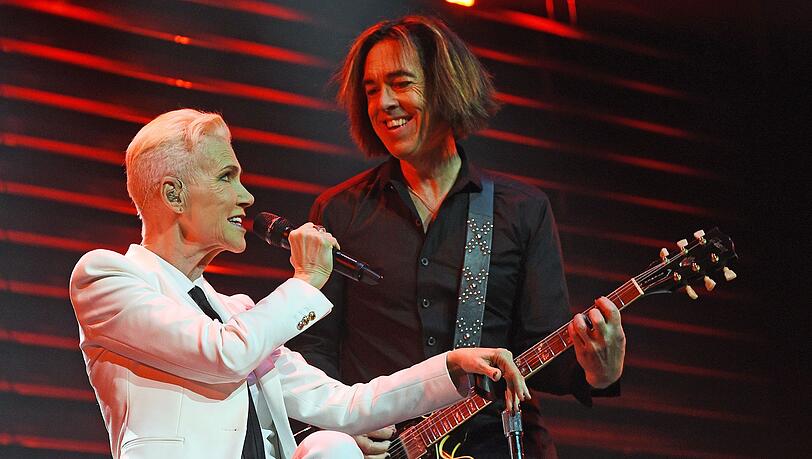 Sie war die Stimme von Roxette: Marie Fredriksson neben ihrem Duo-Partner Per Gessle. (Archivbild)