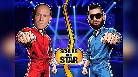 Thorsten Legat und Harald Gl&ouml;&ouml;ckler werden sich bei "Schlag den Star" duellieren.