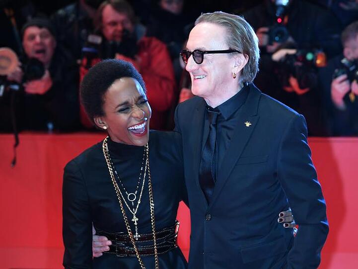 Marius Müller-Westernhagen mit Frau Lindiwe Suttle kommen zur Eröffnungsgala.