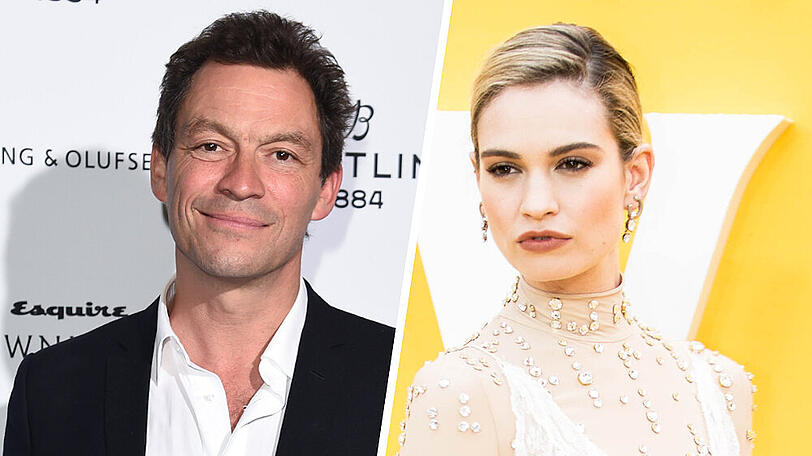 Sind Dominic West und Lily James mehr als nur Filmpartner?