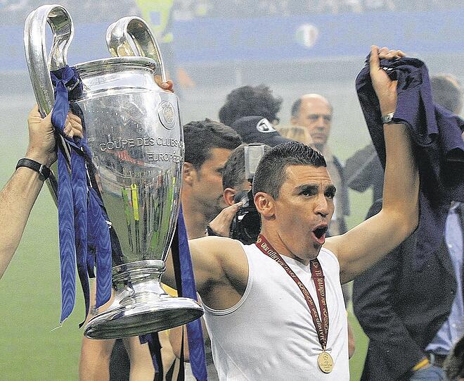 Letztes Jahr hatte Lucio das Glück, den Champions-League-Pokal stemmen zu dürfen. 2011 wollen die Bayern dran sein.