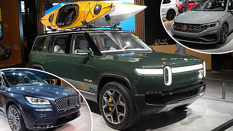 Elektor-SUV, Sportwagen in Retro-Optik und natürlich jede Menge futuristischer Konzepte: Die interessantesten Autos von der New York Auto Show zum Durchklicken.