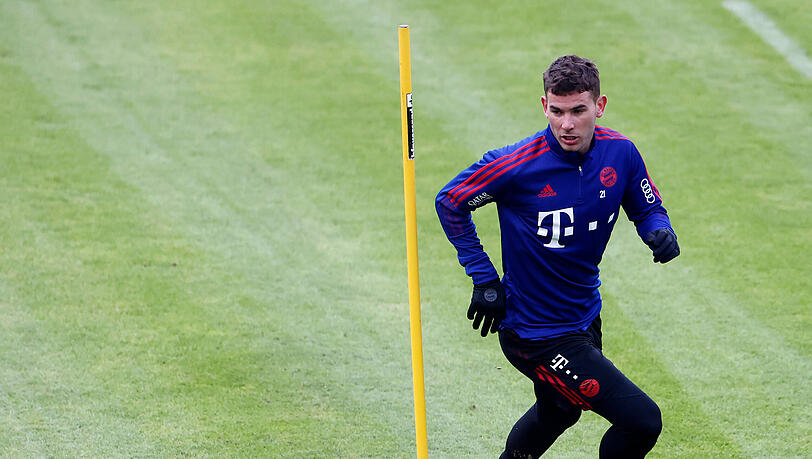Lucas Hernández hat sich nicht schwerer verletzt und konnte schon am Donnerstag wieder mittrainieren.