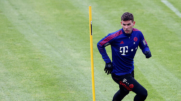 Lucas Hernández hat sich nicht schwerer verletzt und konnte schon am Donnerstag wieder mittrainieren.