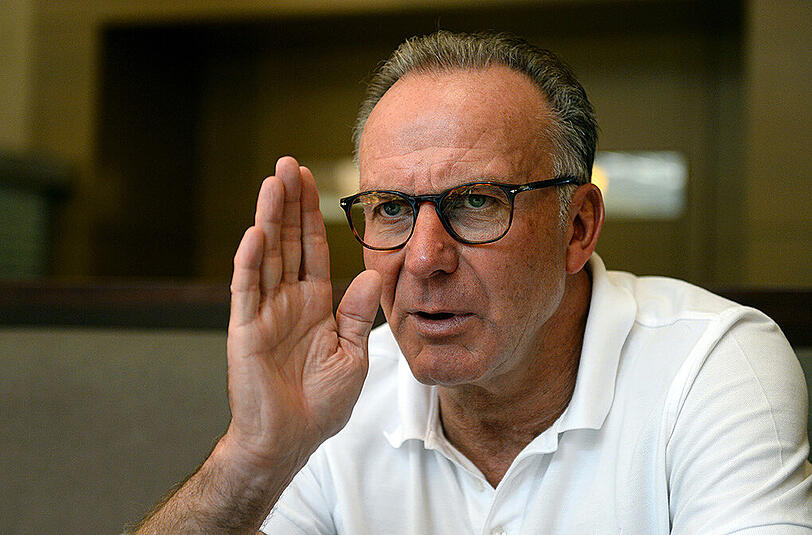 Lockte Hummels nach München: Bayern-Boss Karl-Heinz Rummenigge.