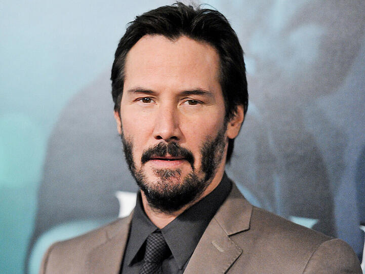 Keanu Reeves ist auch mit 50 noch fit für anstrengende Rollen