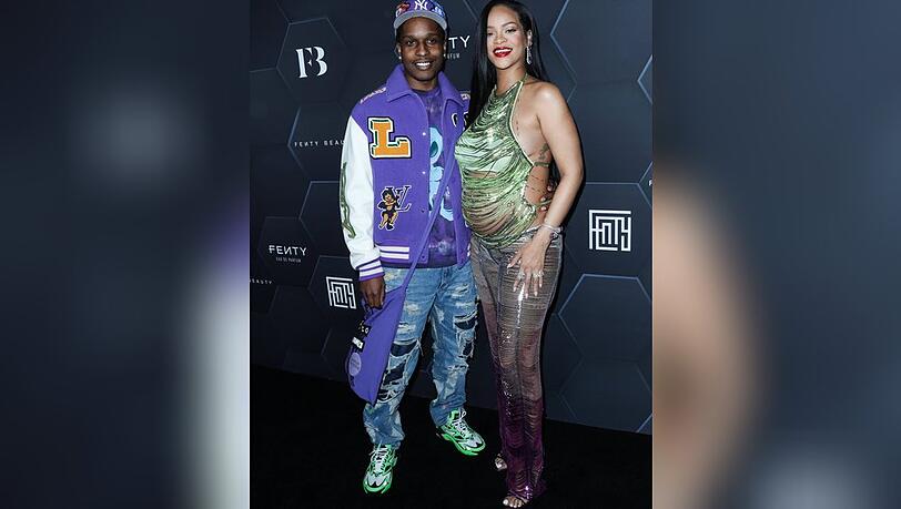 A$AP Rocky und Rihanna in Los Angeles.