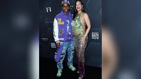 A$AP Rocky und Rihanna in Los Angeles.