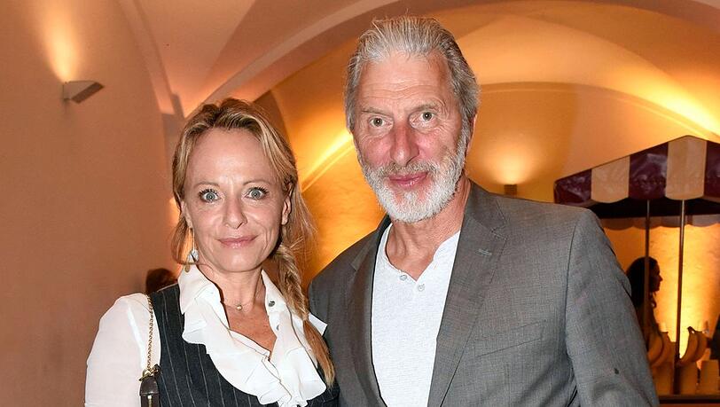 Rufus Beck und Jo Kern bei einem Auftritt in M&uuml;nchen.