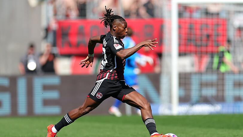 Flügelspieler Joseph Hungbo wird den 1. FC Nürnberg nach einer Saison wieder verlassen.