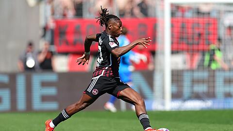 Flügelspieler Joseph Hungbo wird den 1. FC Nürnberg nach einer Saison wieder verlassen.