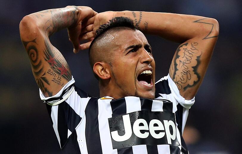 Torjäger Vidal: In der vergangenen Saison schoss er Juve fünfmal in Führung &ndash; fünfmal gewann sein Team dann auch