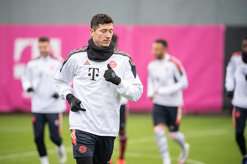Bayern-Torjäger Robert Lewandowski.