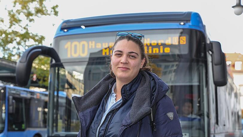 Busfahrerin Ivana Kovacic. Busfahrerin Ivana Kovacic.