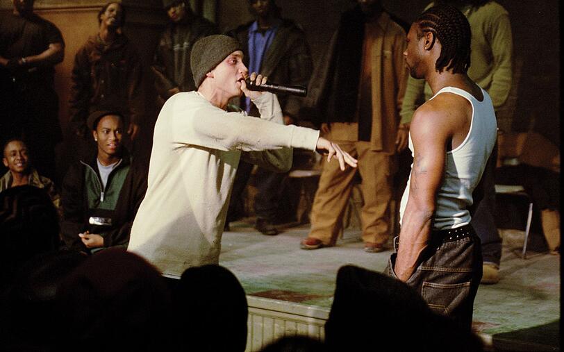 Kein echtes Biopic, aber authentisch wie kaum ein anderer Musikfilm: "8 Mile" mit Rap-Superstar Eminem.