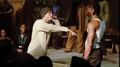 Kein echtes Biopic, aber authentisch wie kaum ein anderer Musikfilm: "8 Mile" mit Rap-Superstar Eminem.