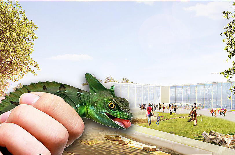 So soll die neue Auffangstation für Reptilien in Neufahrn einmal aussehen.