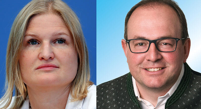 Katrin Ebner-Steiner und Markus Plenk.