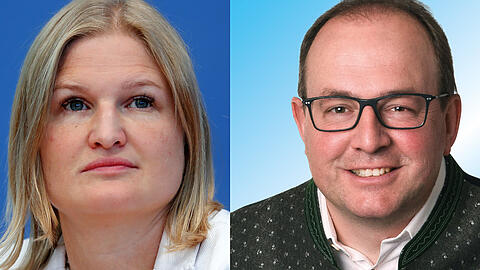 Katrin Ebner-Steiner und Markus Plenk.