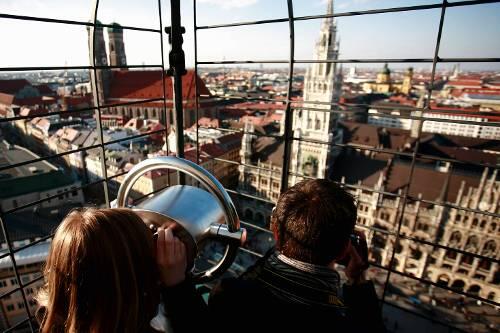 Beliebt nicht nur bei den Touristen: Ein Blick vom Alten Peter.