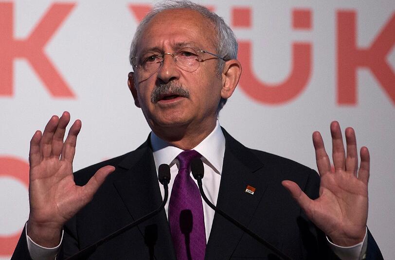 Oppositionsführer Kilicdaroglu war erst kürzlich wegen Beleidigung von Präsident Erdogan zu einer hohen Geldstrafe verurteilt worden. Foto: Sedat Suna/Archiv